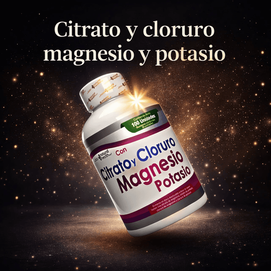 Citrato Cloruro Magnesio y Potasio