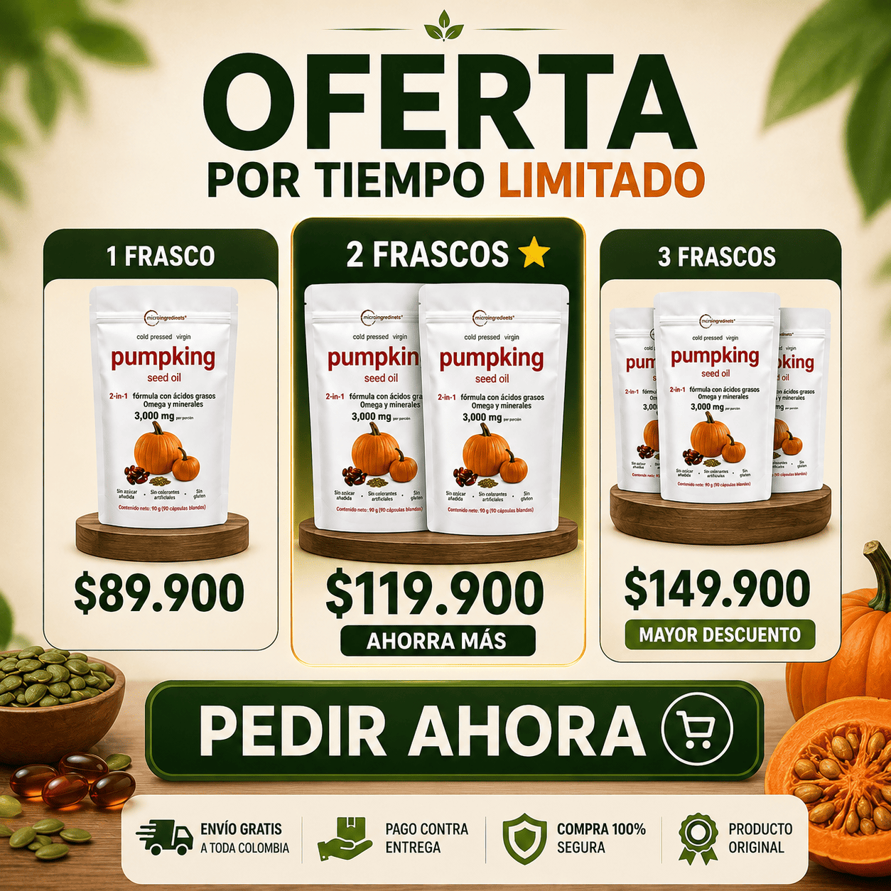 🎃PUMPKIN SEED OIL🎃